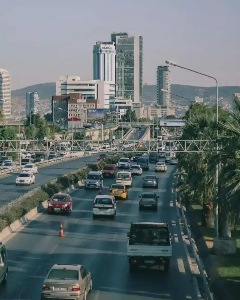 Cars running on Road
