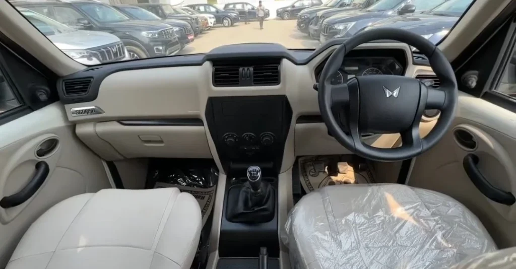 scorpio classic base model s 2026 interior 